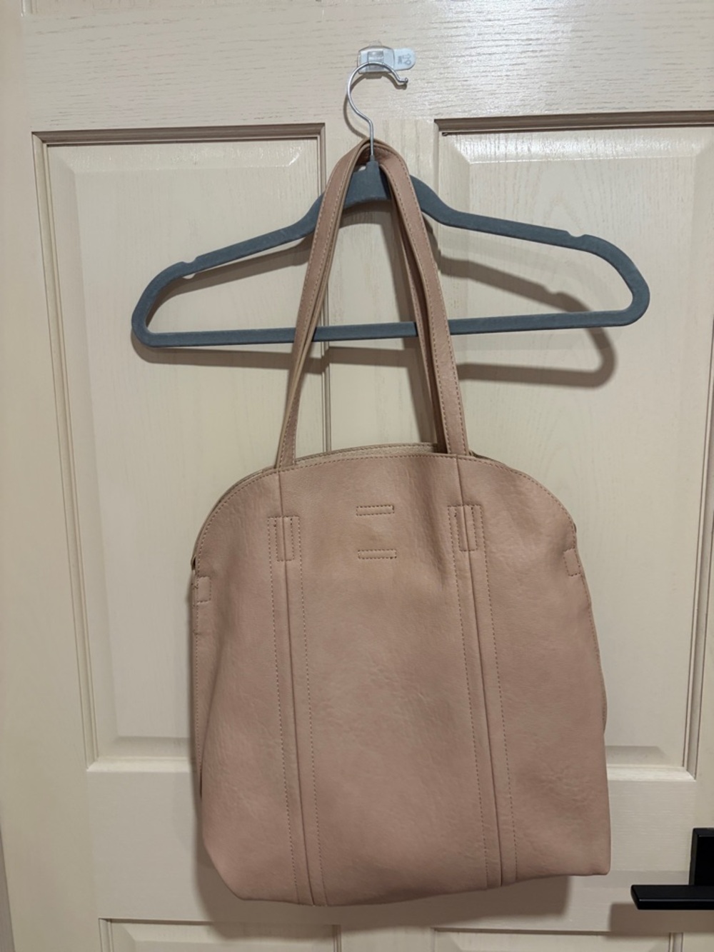 Antik Kraft Blush Pink Leather Tote